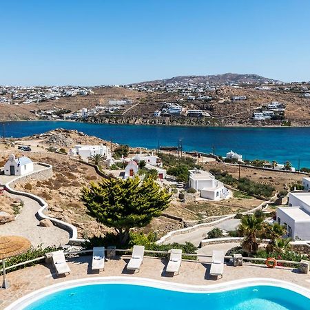 Yalos Mykonos Ornos Pouli Private Apartments W Shared Swimming Pool Mykonos Town Exterior foto